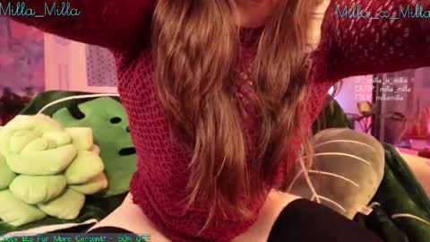 milla_milla online show from 02/18/25, 07:54