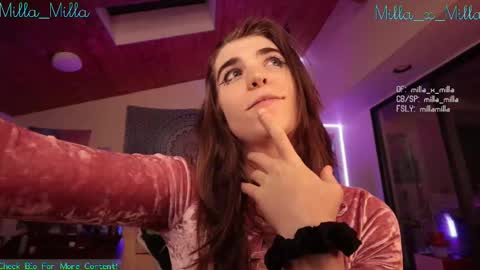 milla_milla online show from 02/23/25, 06:28