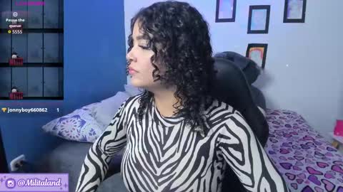 Snapshot of millie_lamar chatting on 09/10/25, 07:14        online show from 09/10/25, 07:14