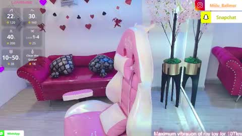 Milu ballmer  online show from 02/13/26, 07:10