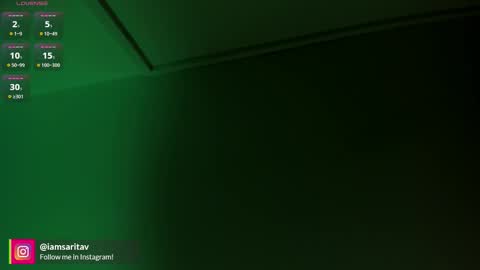 Snapshot of missbrasil_ chatting on 01/19/26, 11:58 Sara Vanegas online show from 01/19/26, 11:58