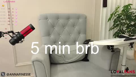 Snapshot of mistress_anna_dame chatting on 01/28/25, 07:21 Her Infernal Majesty online show from 01/28/25, 07:21