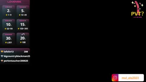 Snapshot of mulata_ch chatting on 12/24/24, 01:06 HEY GUYS IF YOU LIKE SEXY SHOW YOU ARE IN THE CORRECT PLACE CU WENESDAY PVT OPEN   TRANSMISSION TIME 5 PM - 10 PM COLOMBIA online show from 12/24/24, 01:06