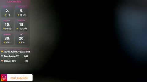 Snapshot of mulata_ch chatting on 01/22/25, 01:53 HEY GUYS IF YOU LIKE SEXY SHOW YOU ARE IN THE CORRECT PLACE CU WENESDAY PVT OPEN   TRANSMISSION TIME 5 PM - 10 PM COLOMBIA online show from 01/22/25, 01:53
