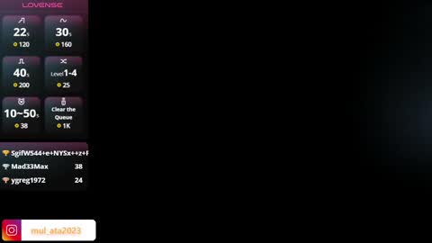 Snapshot of mulata_ch chatting on 02/26/25, 02:26 HEY GUYS IF YOU LIKE SEXY SHOW YOU ARE IN THE CORRECT PLACE CU WENESDAY PVT OPEN   TRANSMISSION TIME 5 PM - 10 PM COLOMBIA online show from 02/26/25, 02:26