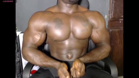 Snapshot of musclegodsammy23 chatting on 01/14/25, 11:27 musclegod23 online show from 01/14/25, 11:27