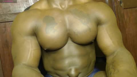 Snapshot of musclegodsammy23 chatting on 09/20/25, 12:17 musclegod23 online show from 09/20/25, 12:17