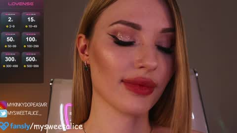 Snapshot of my__sweet__alice chatting on 12/25/24, 09:54 mysweetalice online show from 12/25/24, 09:54