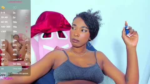 Snapshot of myblackdope_ chatting on 04/23/26, 12:23 Samanta online show from 04/23/26, 12:23