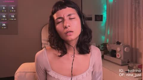 Nina.  online show from 02/22/25, 01:11