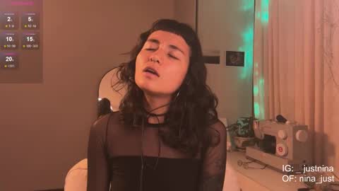 Nina.  online show from 02/24/25, 12:30