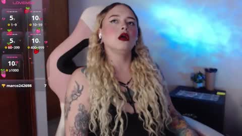 Snapshot of ninaxxstorm chatting on 10/22/25, 02:23 Nina online show from 10/22/25, 02:23