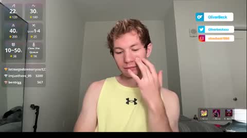 Snapshot of oliver_beck chatting on 06/14/26, 06:21 Oliver Beck online show from 06/14/26, 06:21