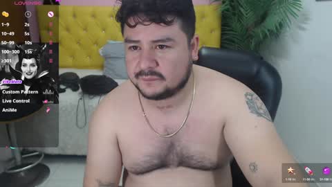 Snapshot of oso_gael chatting on 01/16/25, 05:23 Bear Gael online show from 01/16/25, 05:23