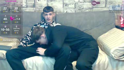 Snapshot of passionate_bonds chatting on 04/24/26, 02:36 Max tall dark-haired guy with tattoos and Phil blond-haired online show from 04/24/26, 02:36