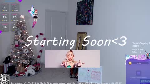 Snapshot of petitebrat chatting on 12/23/24, 09:18 PiperAvery online show from 12/23/24, 09:18