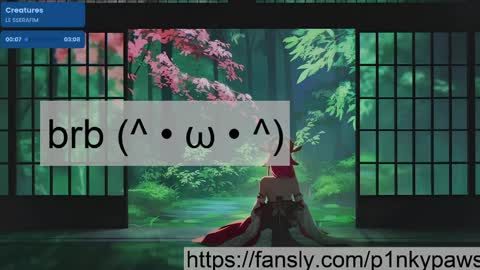 Snapshot of pinkypaws chatting on 05/23/26, 09:41 miko online show from 05/23/26, 09:41