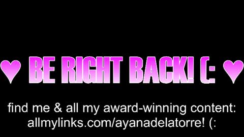 Ayana Delatorre online show from 07/14/26, 02:05
