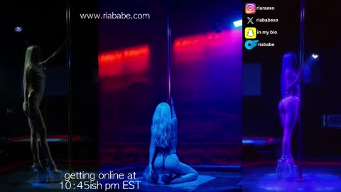 Snapshot of riababe chatting on 02/24/25, 03:44 ria  online show from 02/24/25, 03:44