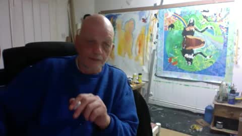 Snapshot of richardartist chatting on 11/03/25, 01:29 Richard online show from 11/03/25, 01:29