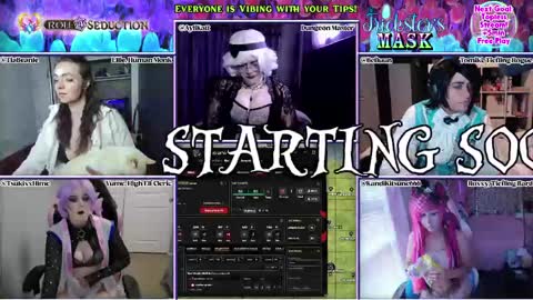 Snapshot of rollseduction chatting on 05/14/26, 11:33 Roll For Seduction online show from 05/14/26, 11:33