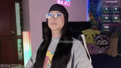 ROMINA OWEN online show from 04/08/26, 07:19