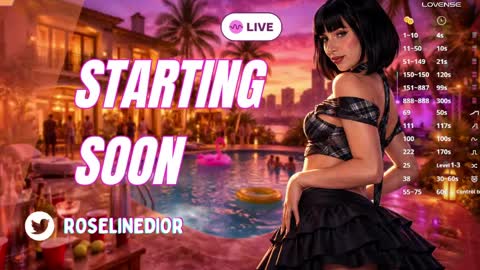 Lyla OF roselinedior online show from 04/05/26, 03:42