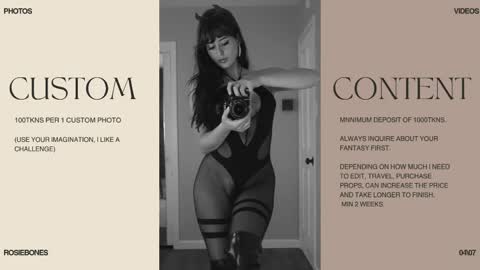 Rosie Bones online show from 05/27/26, 05:10