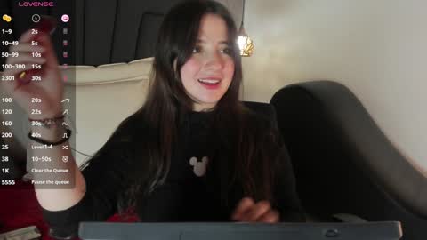 Snapshot of sabrina_lennox chatting on 01/31/25, 02:04 Sabrina Maria online show from 01/31/25, 02:04