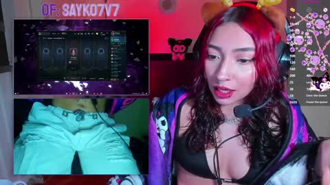 Snapshot of saiko7w7 chatting on 12/23/24, 12:25 OF 15 off - online show from 12/23/24, 12:25