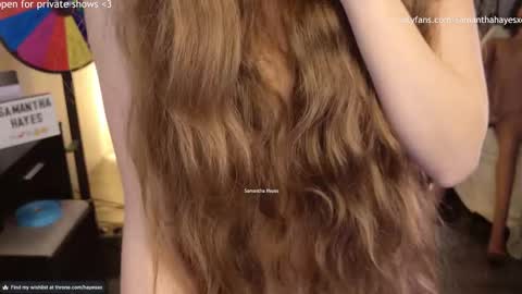 The Real Samantha Hayes haha  online show from 12/10/24, 10:26