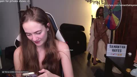 The Real Samantha Hayes haha  online show from 01/13/25, 03:56