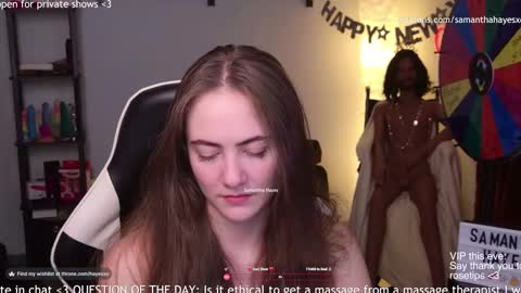 The Real Samantha Hayes haha  online show from 01/14/25, 08:31