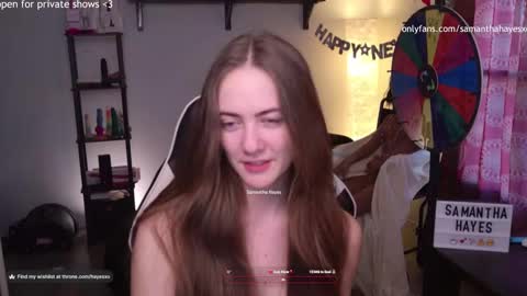 The Real Samantha Hayes haha  online show from 01/17/25, 10:01