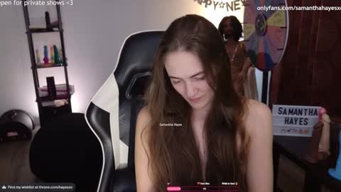 The Real Samantha Hayes haha  online show from 01/19/25, 07:36