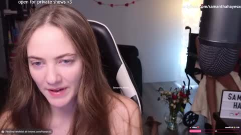 The Real Samantha Hayes haha  online show from 01/30/25, 04:37