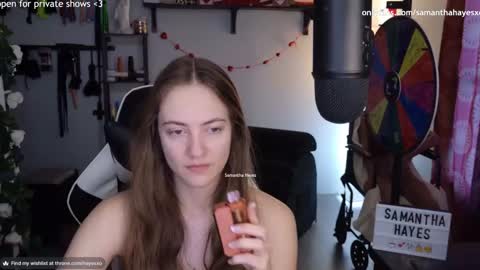 The Real Samantha Hayes haha  online show from 02/17/25, 11:09