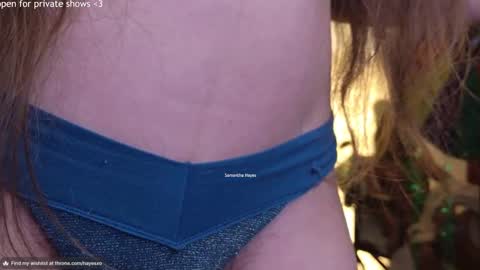 The Real Samantha Hayes haha  online show from 03/08/25, 03:06