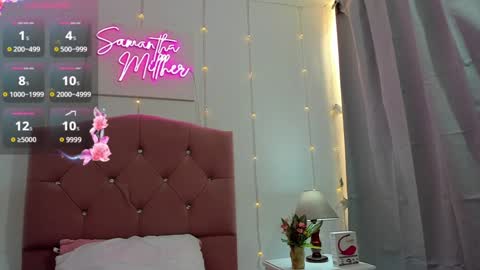 Snapshot of samanthamillher1 chatting on 01/18/25, 07:37 Samy  online show from 01/18/25, 07:37