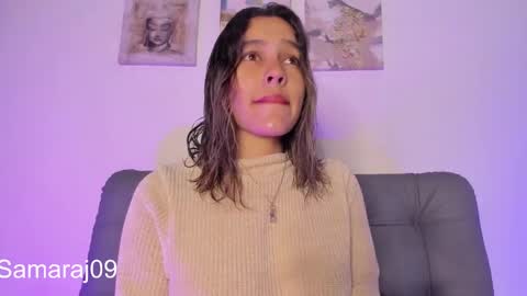 Snapshot of samara_jonnes_ chatting on 03/03/25, 10:10 Samara is my name a pleasure delighted that you are here leave your thumb up it is important to me online show from 03/03/25, 10:10