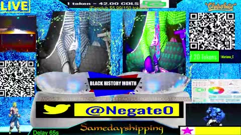 Snapshot of samedayshipping chatting on 02/26/25, 07:09 OmniNegate online show from 02/26/25, 07:09