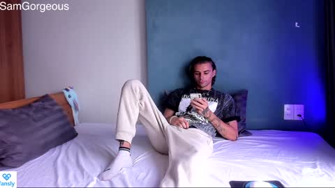 Snapshot of samgorgeous chatting on 12/15/24, 07:13 Fansly - Top4fans online show from 12/15/24, 07:13