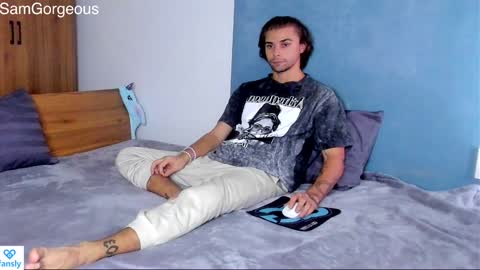 Snapshot of samgorgeous chatting on 12/25/24, 02:02 Fansly - Top4fans online show from 12/25/24, 02:02