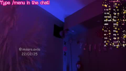 SaraAvila  online show from 02/23/25, 09:55