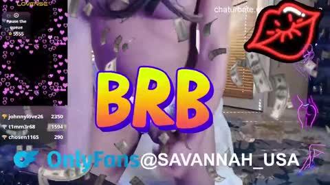 Onlyfans Savannah usa online show from 02/05/25, 10:01