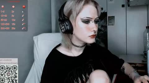 Snapshot of say_mary chatting on 09/13/25, 01:27 pronoun she. name Mary. age 21. online show from 09/13/25, 01:27