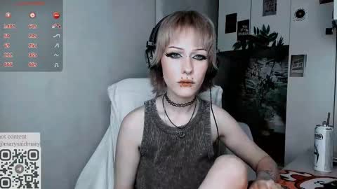Snapshot of say_mary chatting on 09/24/25, 01:09 pronoun she. name Mary. age 21. online show from 09/24/25, 01:09