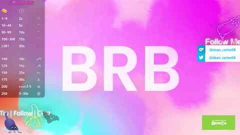 Dean Carter online show from 09/10/25, 10:32