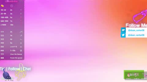 Dean Carter online show from 10/07/25, 10:51