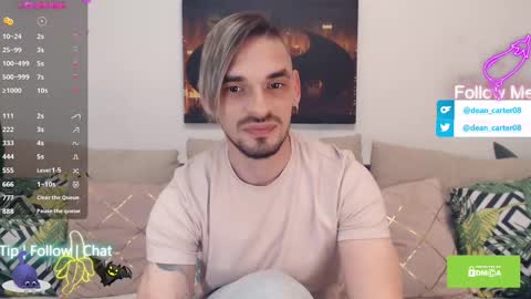 Dean Carter online show from 10/21/25, 09:48